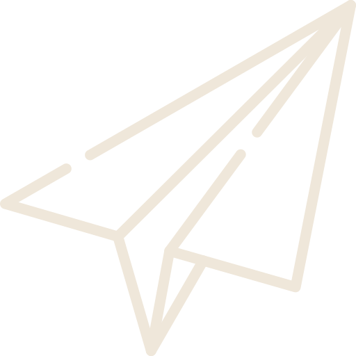 Pictogramme d'un avion en papier